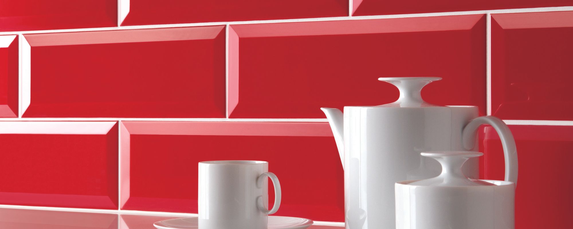 Red Subway Wall Tiles