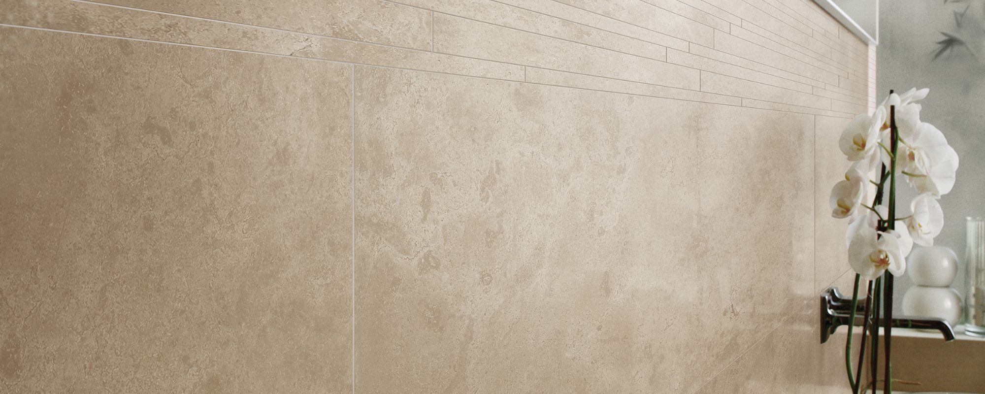 Stone Effect Bathroom Wall Tiles