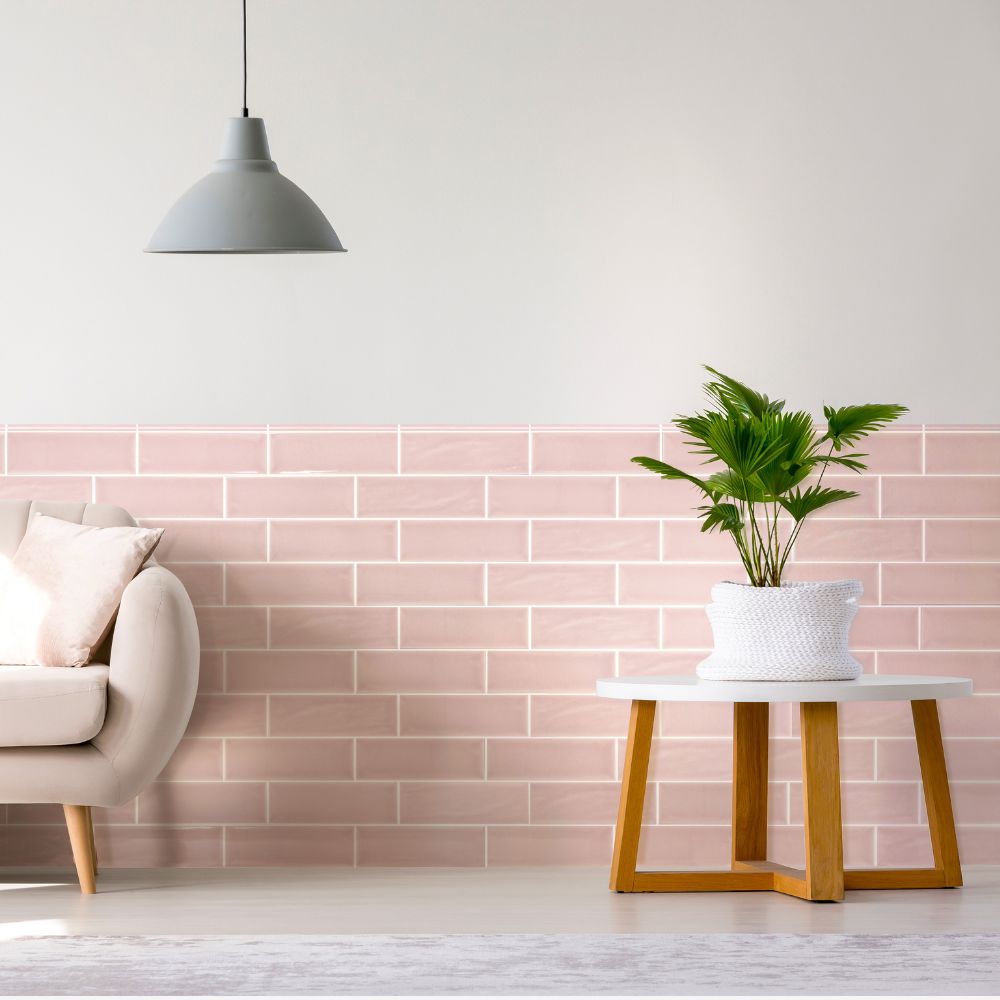 Ariya Pink Subway Tile