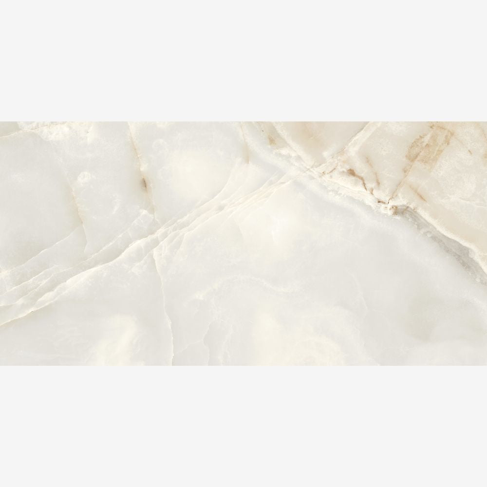 Aspiration Perla MAtt Porcelain TIle Swatch Polished 60 x 120cm