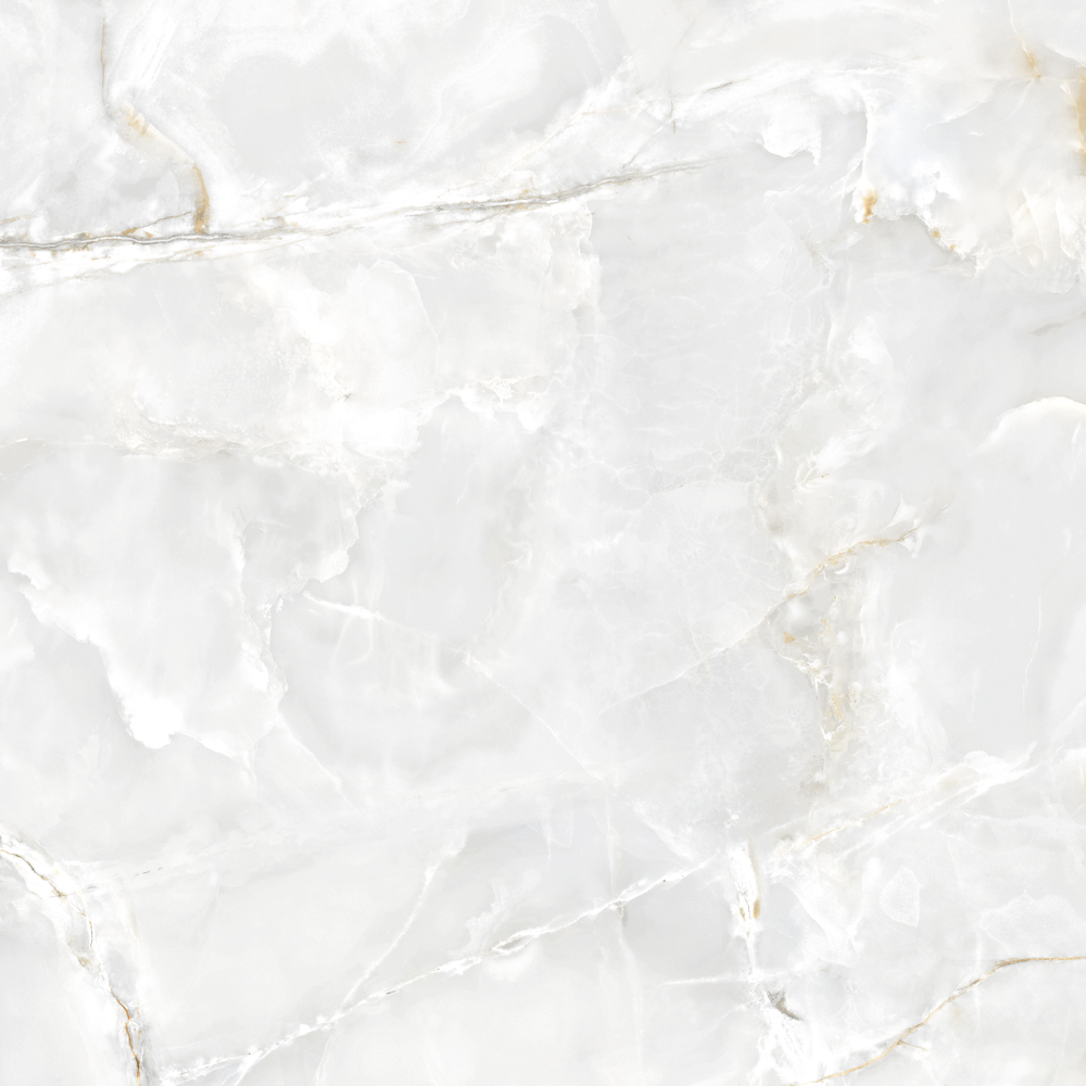 Calacatta Finite White 90x90cm Polished Swatch 1