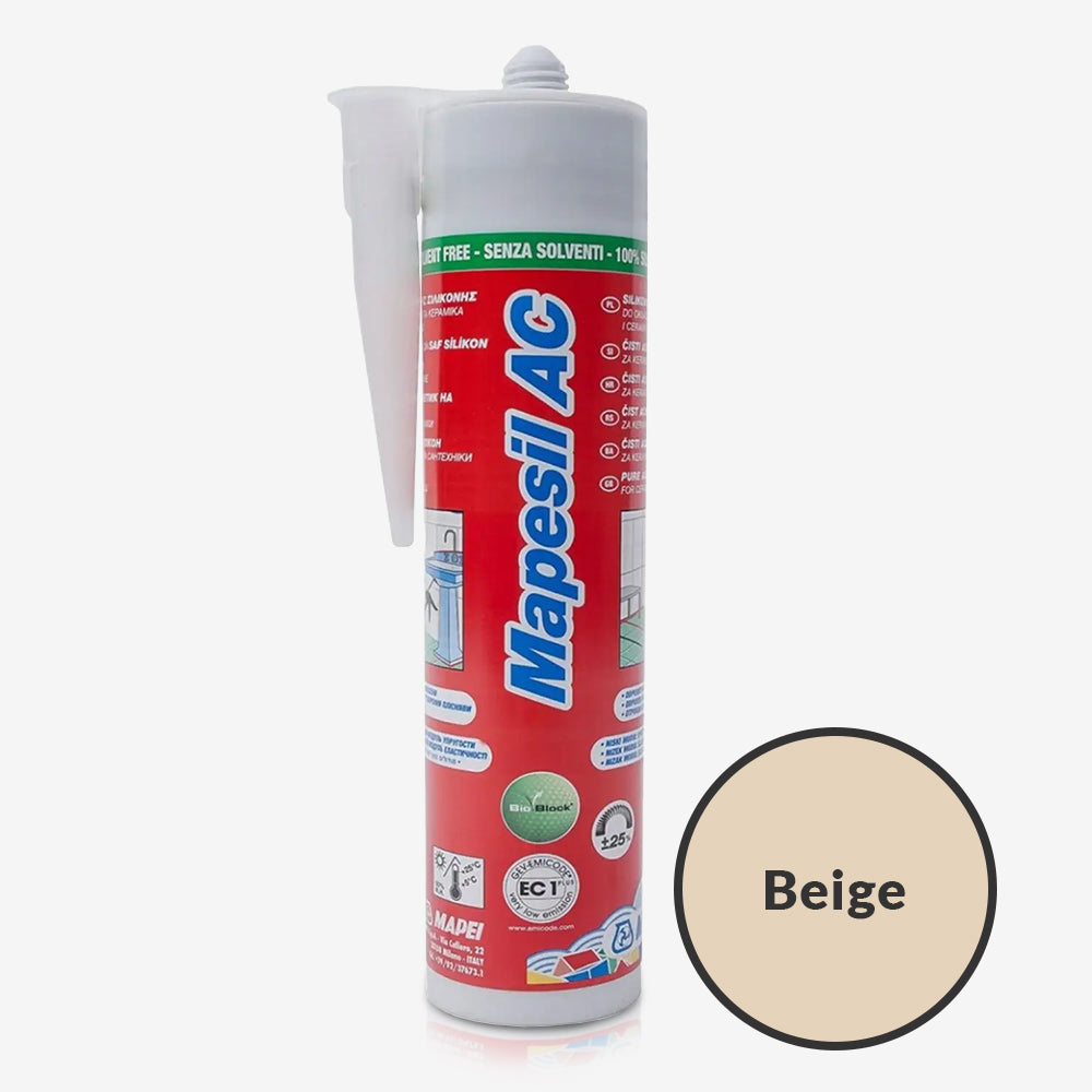 Mapesil Ac Silicone 310ml - Beige | ROCCIA Outlet