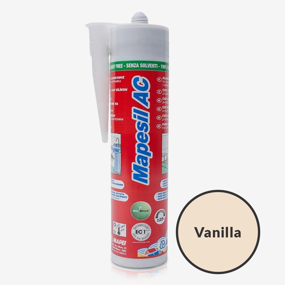 Mapesil Ac Silicone 310ml - Vanilla | ROCCIA Outlet