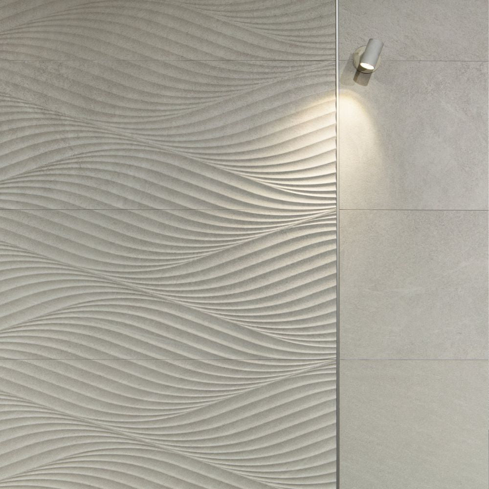 Nuet White Stone Tile