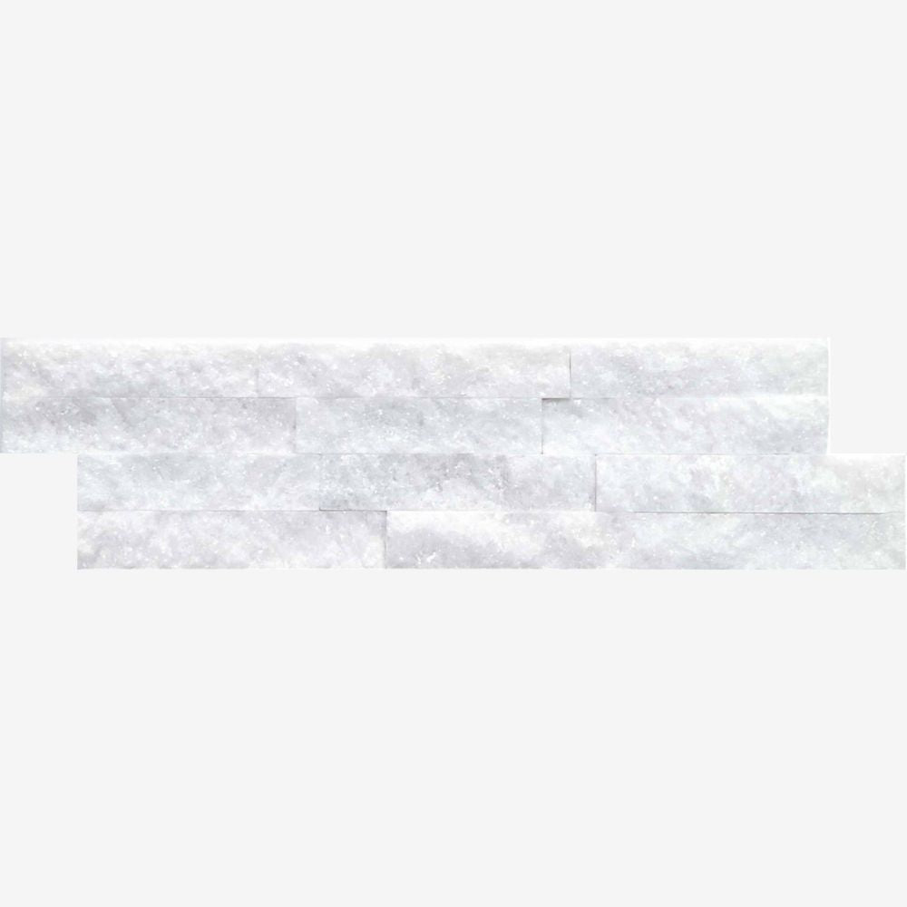 Quaxite Nieve 15 x 55cm Natural Stone Wall Tile Swatch