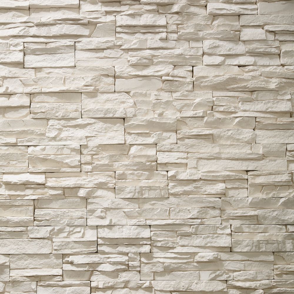 Sierra SN01 White Stone Wall Cladding Swatch