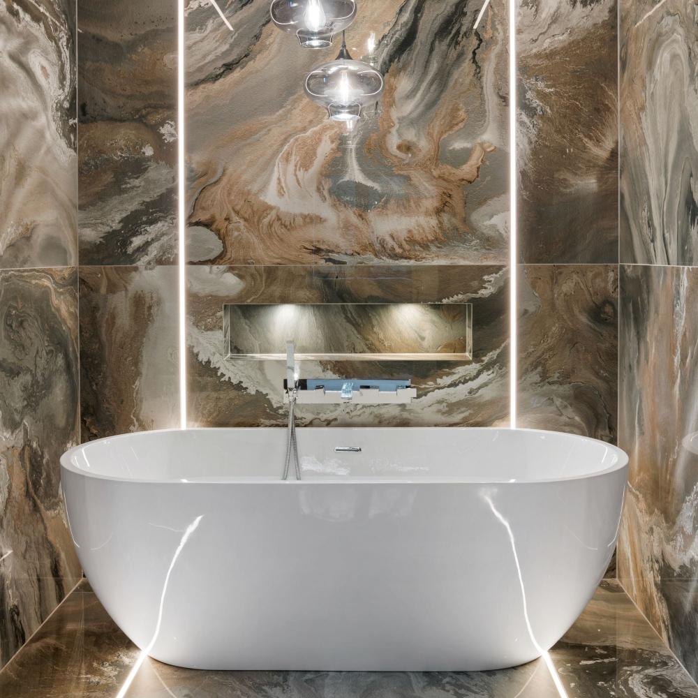 Nature Hive Bron Marble Porcelain Tile