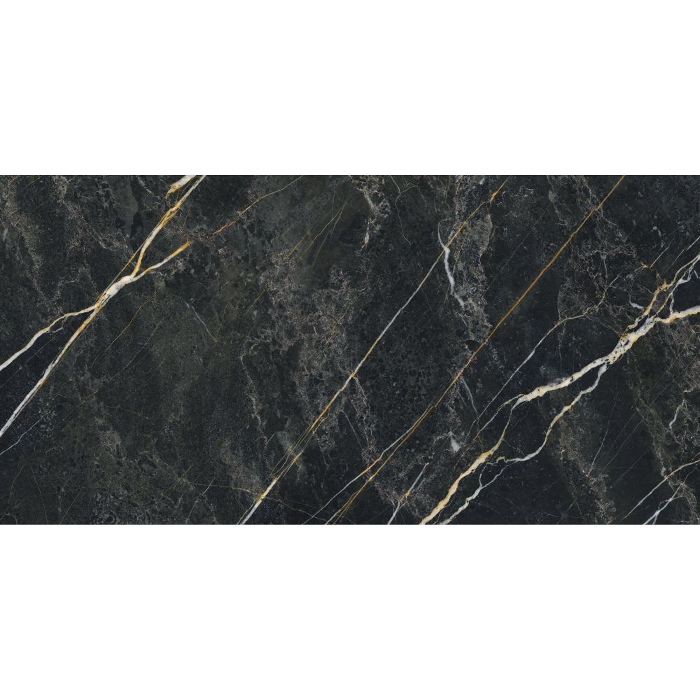 Wycomble Forest Polished Marble Effect Porcelain Floor and Wall Tile Swatch 60 x 120cm