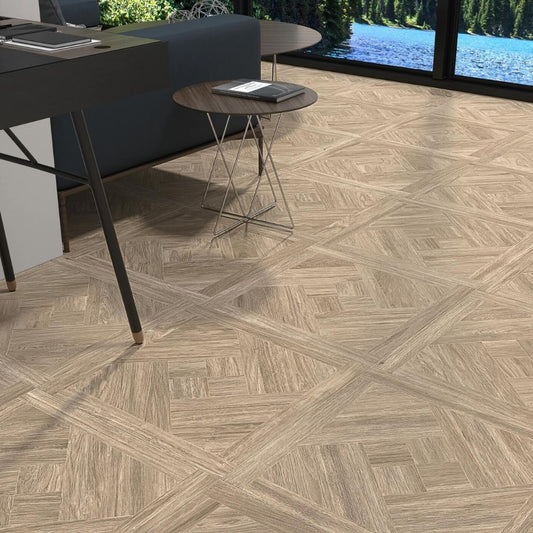 Bosco Dark Mosaic Wood Effect Tile - ROCCIA Outlet