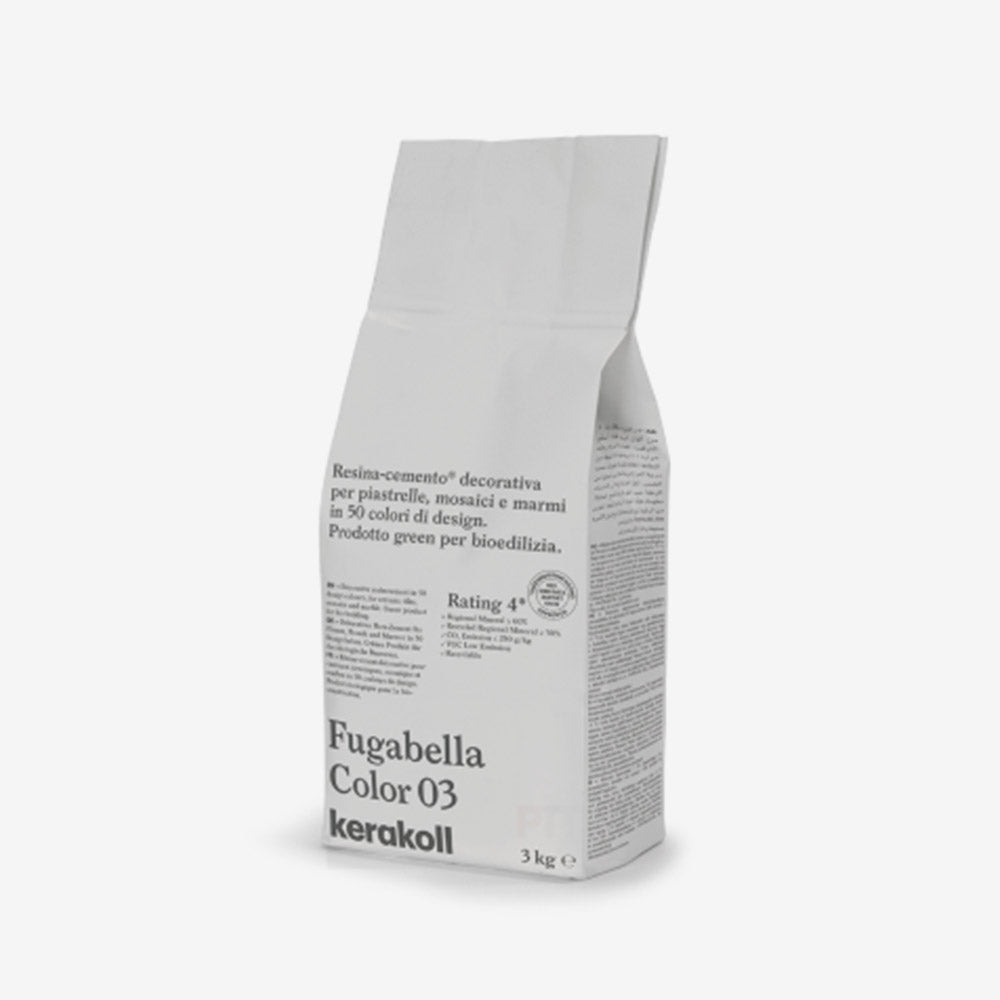 Kerakoll Fugabella Color Tiling Grout | 3kg - Colour 3 - ROCCIA Outlet