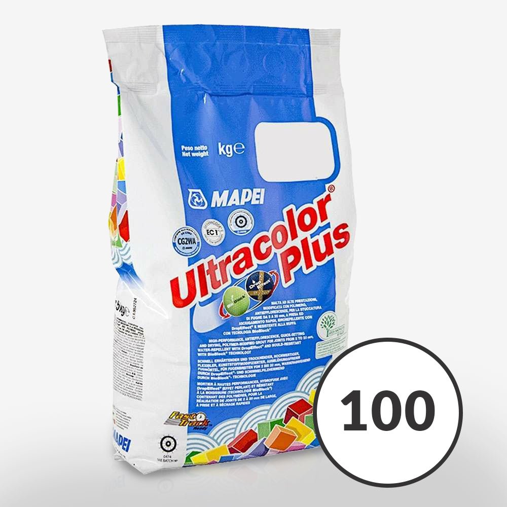Mapei Ultracolor Plus Tiling Grout 100 | 5kg - ROCCIA Outlet