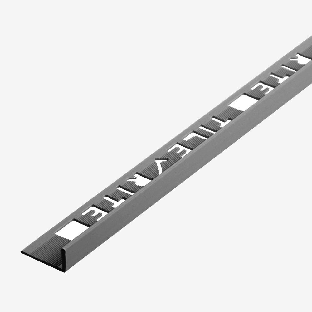Slate Grey PVC Tiling Trim L-Shaped - ROCCIA Outlet
