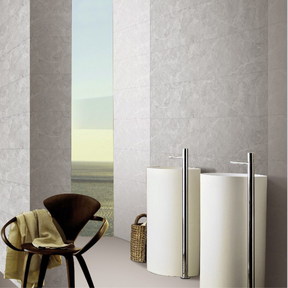Slotan Stone Effect Polished Ceramic Tile 60 x 30cm - ROCCIA Outlet