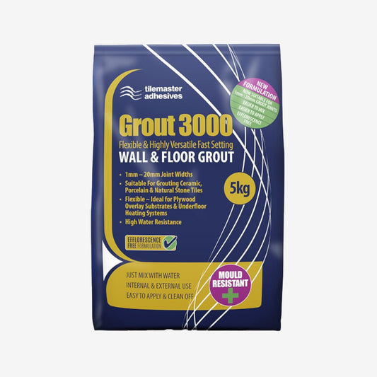 Tilemaster Grout 3000 | 5kg - ROCCIA Outlet
